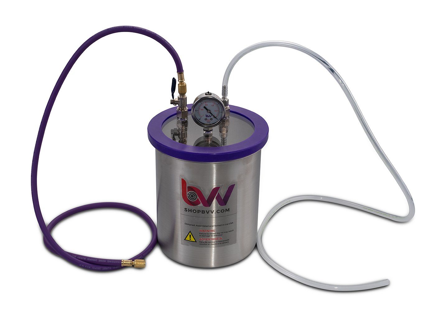 BVV, 1.5 Gallon Resin Trap Vacuum Chamber