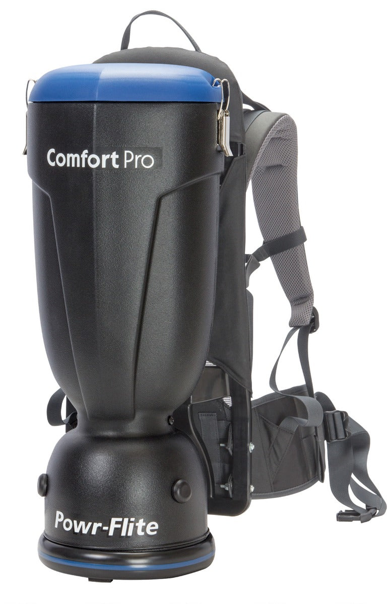 Powr-Flite, BP10S- Comfort Pro Backpack Vacuum - 10 Quart