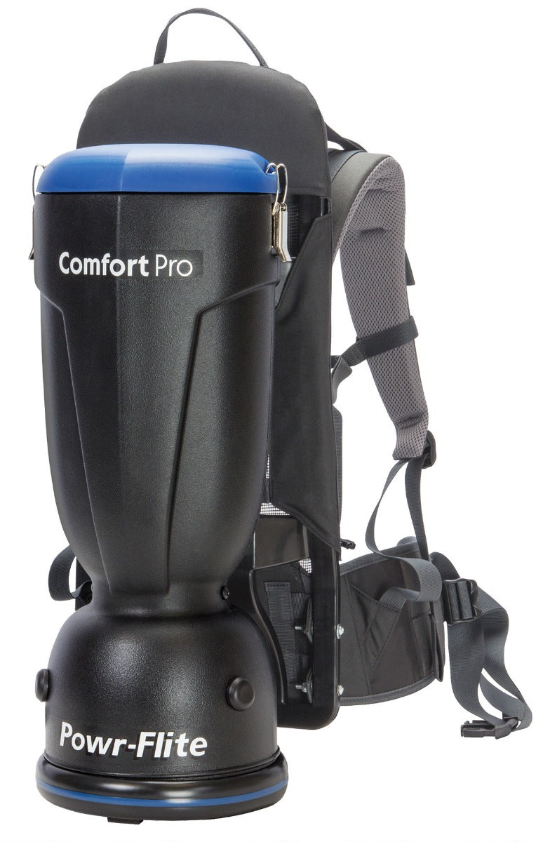 Powr-Flite, BP6P-Premium Comfort Pro Backpack Vacuum - 6 Quart