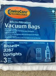 BISSELL, Bissell 3863, 6221 Upright vacuum bag Pack of 3
