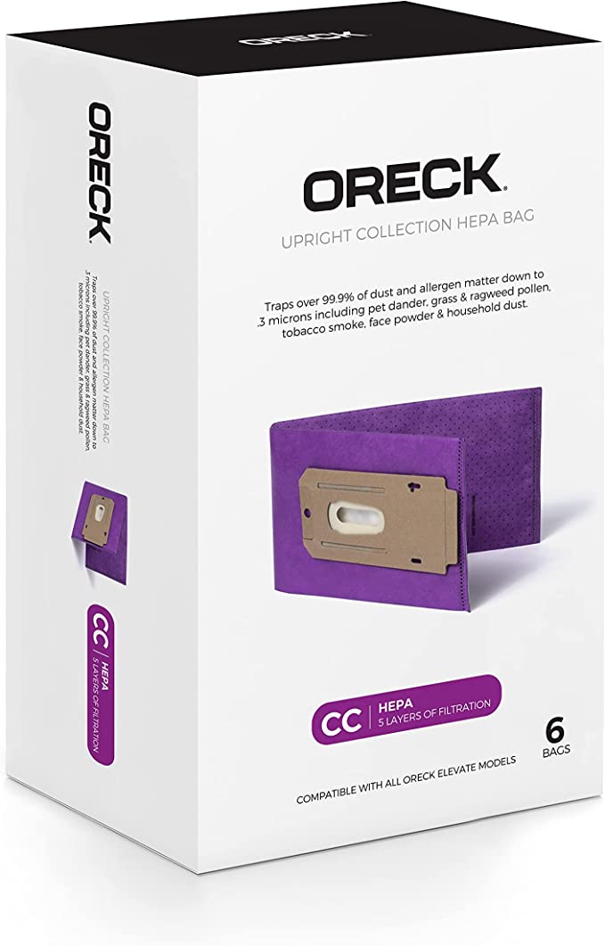 Oreck, CC HEPA Bags