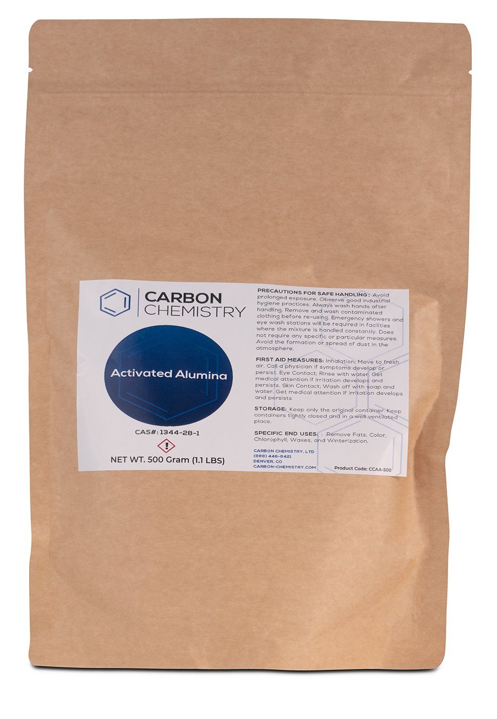 Carbon Chemistry LTD, Carbon Chemistry Activated Alumina