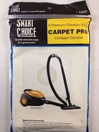 Carpet Pro, Carpet Pro CPCC1 Canister Vacuum Bag