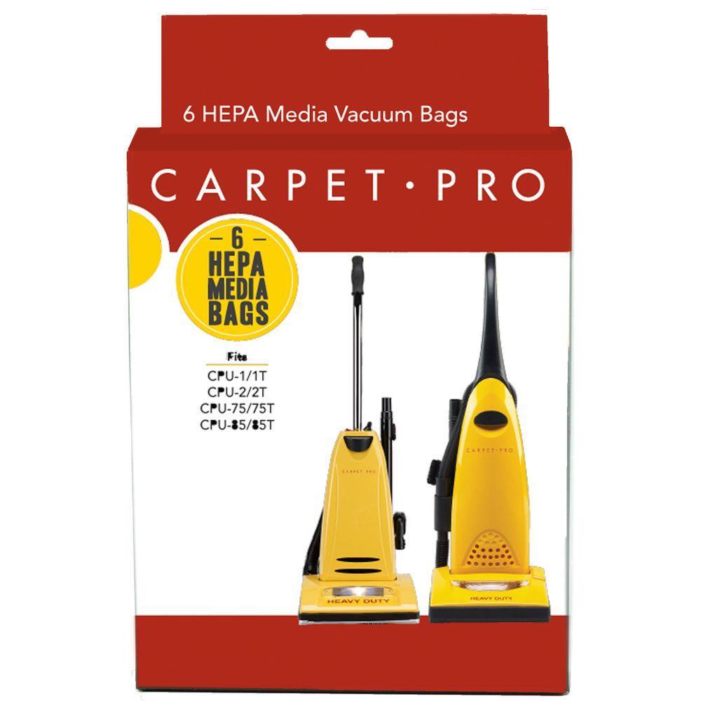 Carpet Pro, Carpet Pro HEPA Media Bags