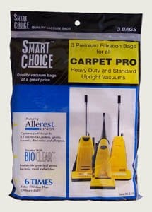Carpet Pro, Carpet Pro Vacuum Cleaner Bag