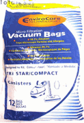 EnviroCare, Compact-Tristar Microfiltration Vacuum Bags Part # COR-1450