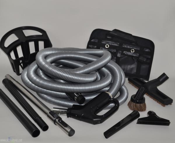 CENTRAL VACUUM ATTACHMENT KIT, Fit All 35Ft low Voltage Vacuum Cleaner Tool Kit # 06-4940-66