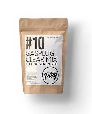 Gas Plug, Gas Plug Clear Mix #10 Extra Strength