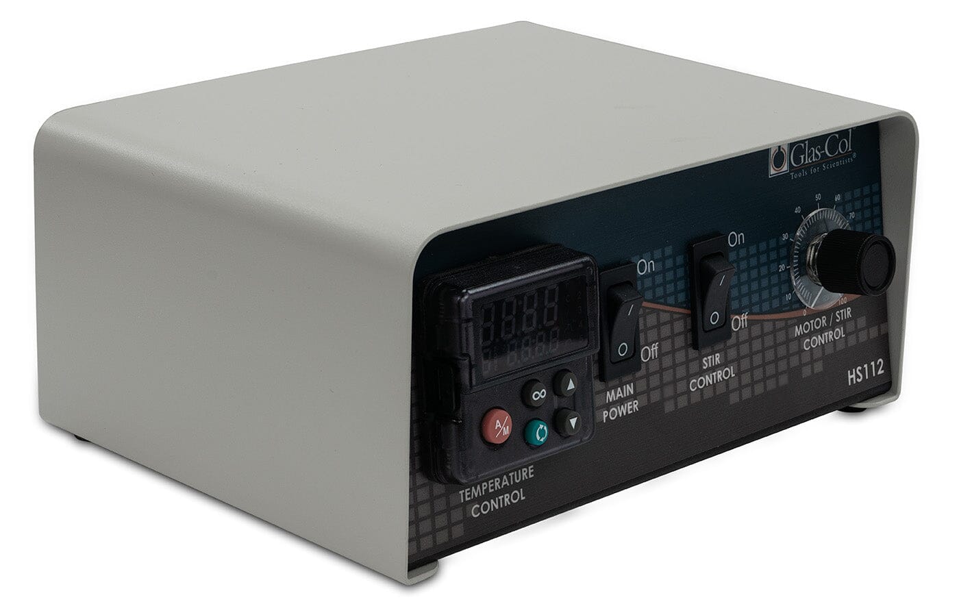 Glas-Col, Glas-Col Digital Temperature Controller Input 2400W, 120V w/Stir Motor Ctrl