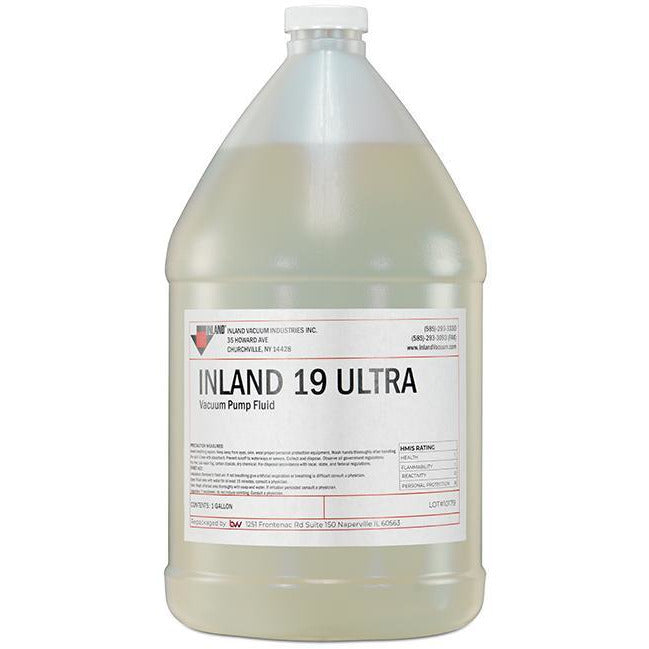 Inland Vacuum, Inland 19 ULTRA® Semi-Synthetic Vacuum Pump Oil