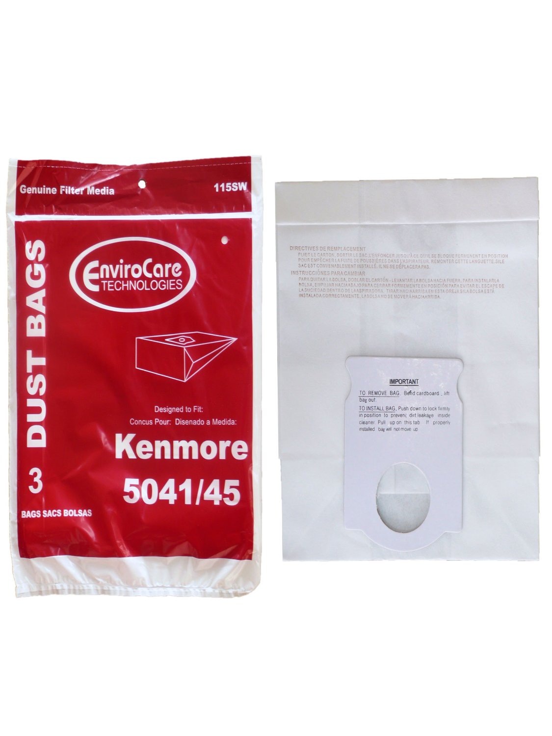 Kenmore, KENMORE Bags 5041, 5045