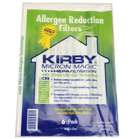 Kirby, Kirby G6 & Ultimate G Allergen Reductions Bag (6 pack)