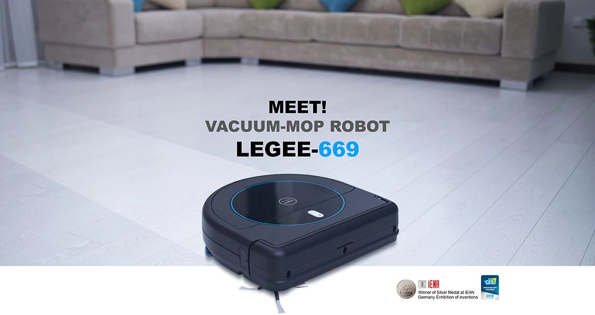 HOBOT, LEGEE-669 Vacuum-Mop 4 in 1 Robot
