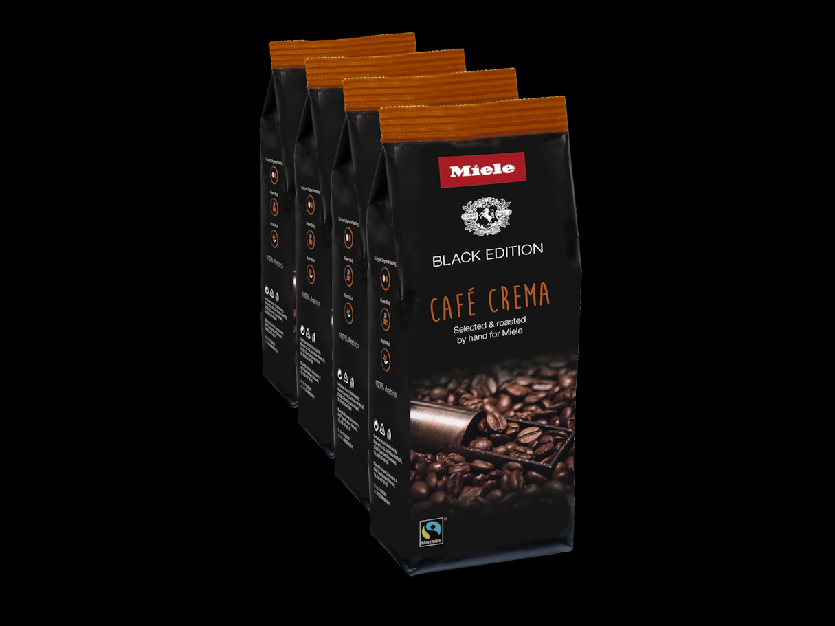 Miele, Miele Coffee Beans - Black Edition Café Crème 4 pk