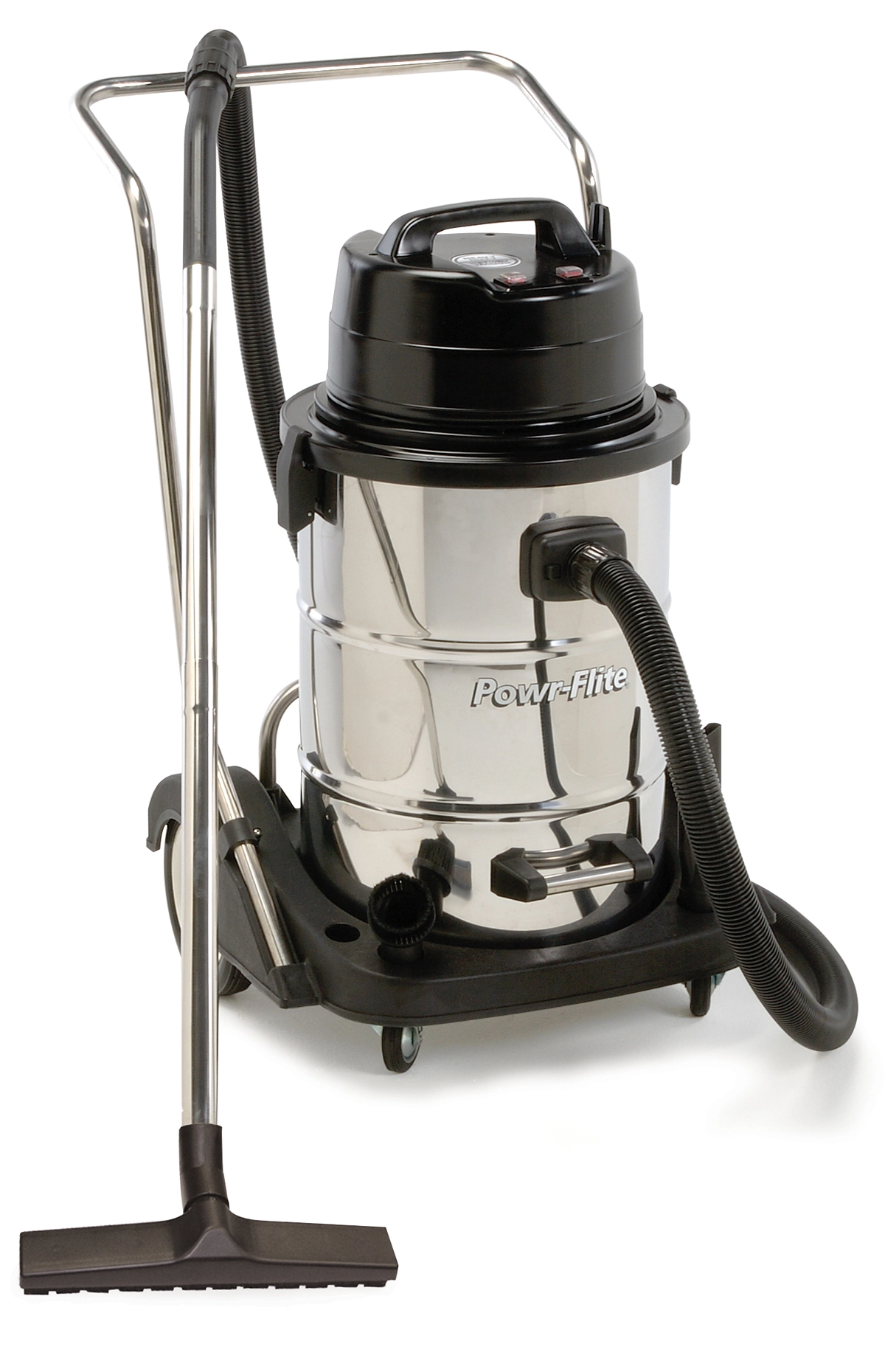Powr-Flite, PF57-Wet Dry Vacuum 20 Gallon Dual Motor with Stainless Steel Tank