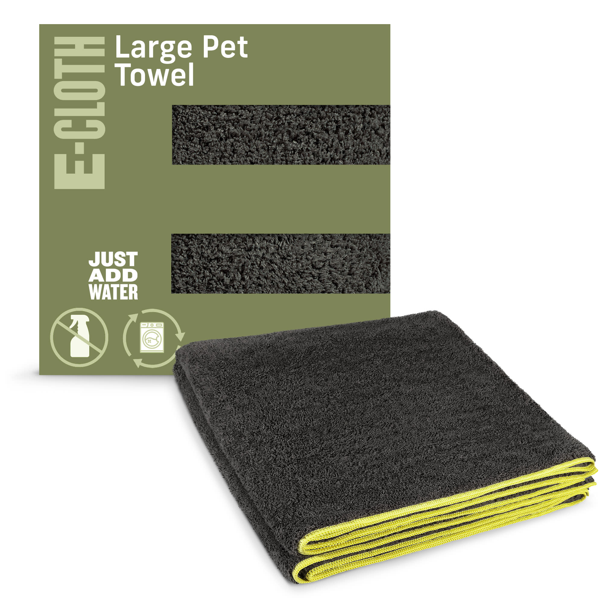 E-Cloth, Pet Cleaning and Drying Towel