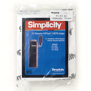 Simplicity, Simplicity Central Vacuum Bags SCB-3