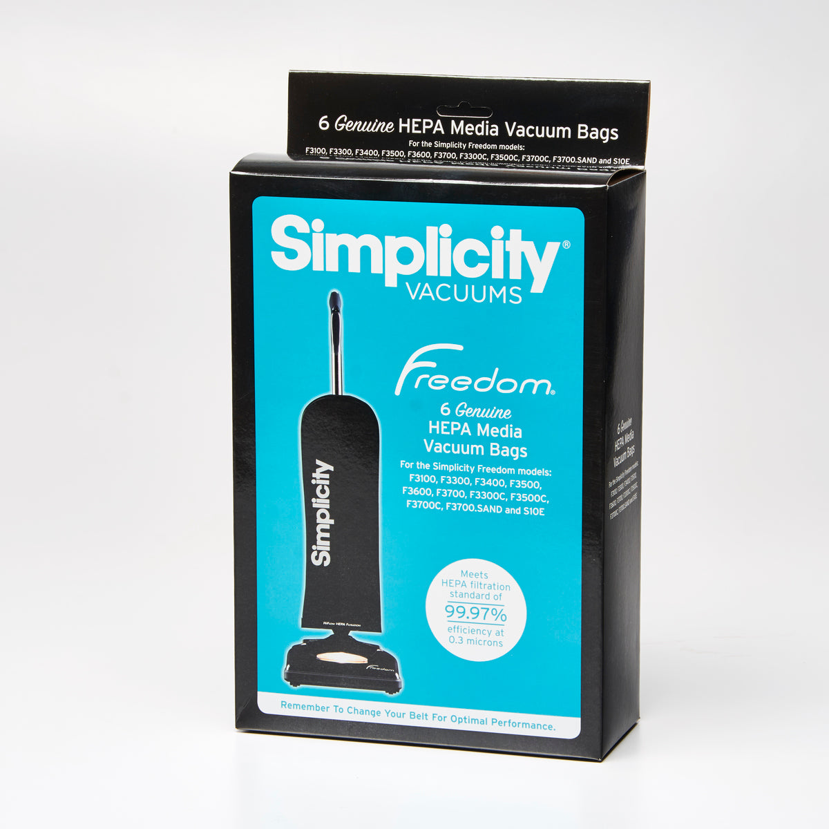Simplicity, Simplicity | Riccar Vacuum Type F HEPA Bags SFH-6