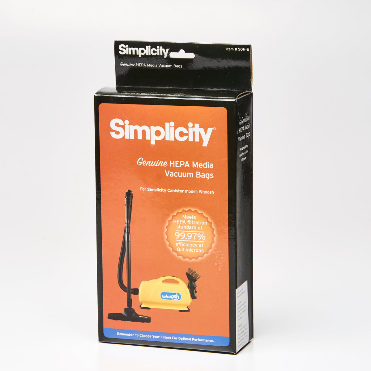 Simplicity, Simplicity | SOH-6 HEPA Bags
